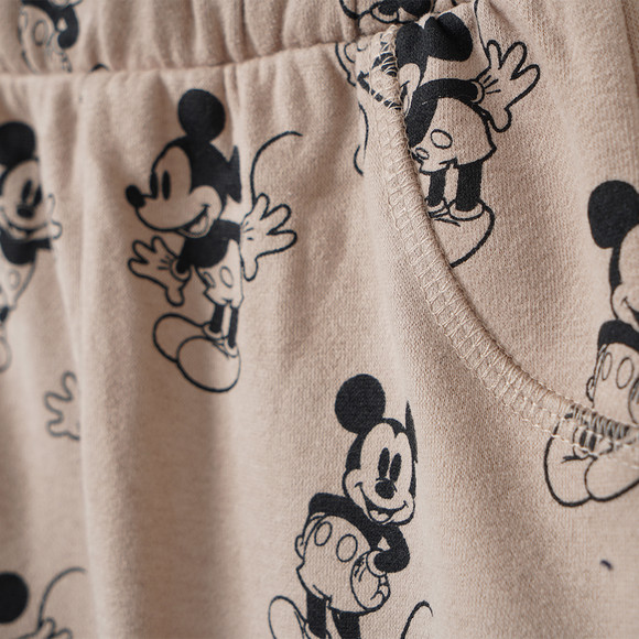 Micky Maus Jogginghose mit Allover-Print