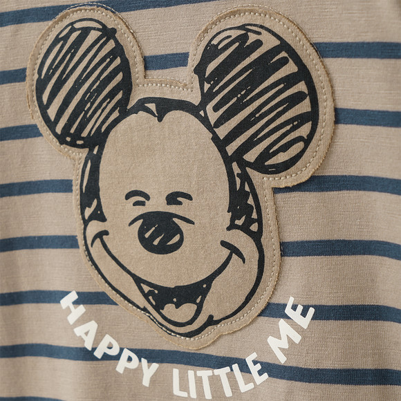 Micky Maus Langarmshirt im Streifen-Look