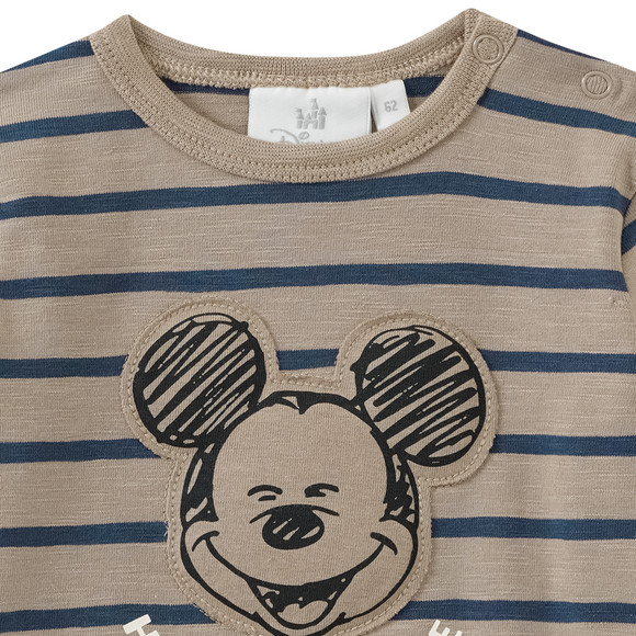 Micky Maus Langarmshirt im Streifen-Look