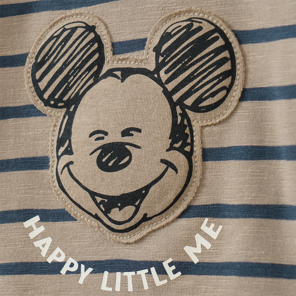 Micky Maus Langarmshirt im Streifen-Look