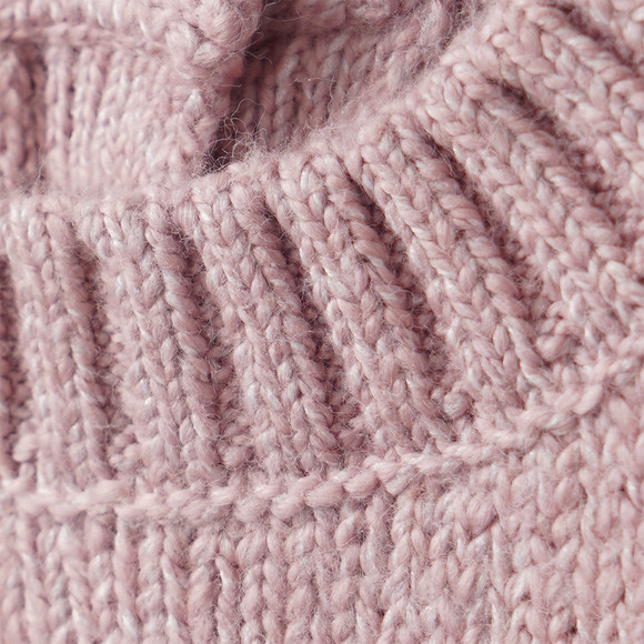 Baby Strickpullover mit Schaukelpferd-Motiv