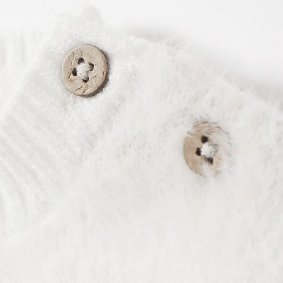 Gebreide trui voor baby’s met hartjes