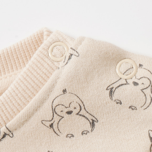 Babyjurk met pinguïnmotieven