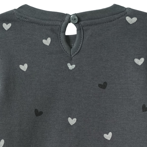 Baby Sweatshirt mit Glitzer-Print