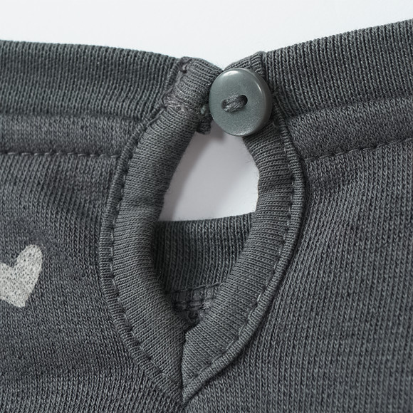 Baby Sweatshirt mit Glitzer-Print