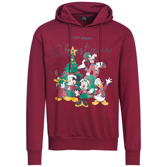 Mickey Mouse kerst hoodie met print