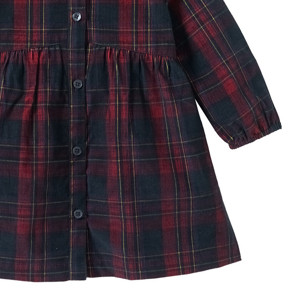 Baby Cordkleid mit Bubikragen