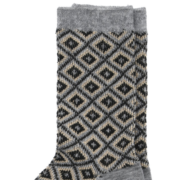 1 Paar Damen Socken mit Effektgarn