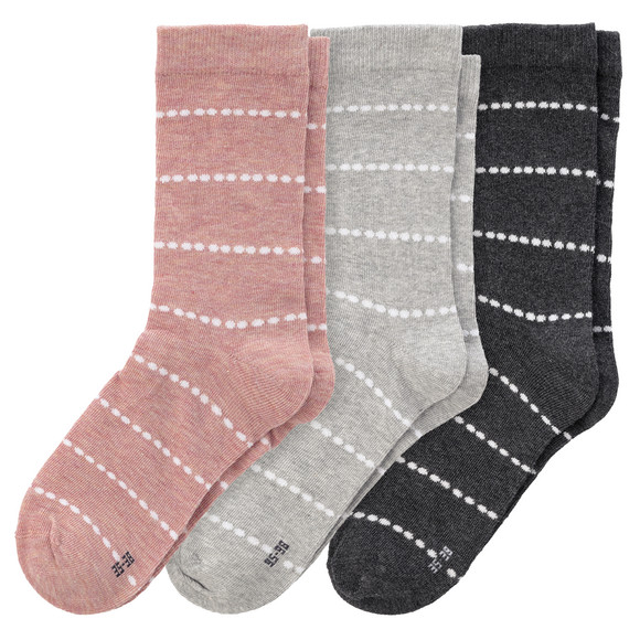 3 Paar Damen Socken im Set