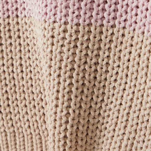 Mädchen Strickpullover mit Streifen