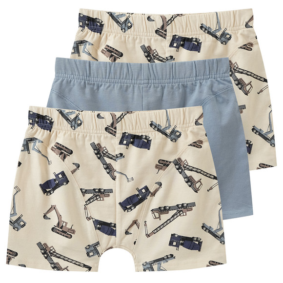 3 Jungen Boxer mit Bio-Baumwolle