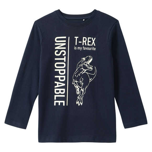 Jungen Schlafanzug mit leuchtendem Print