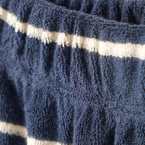 Badstof pyjama voor jongens met strepen