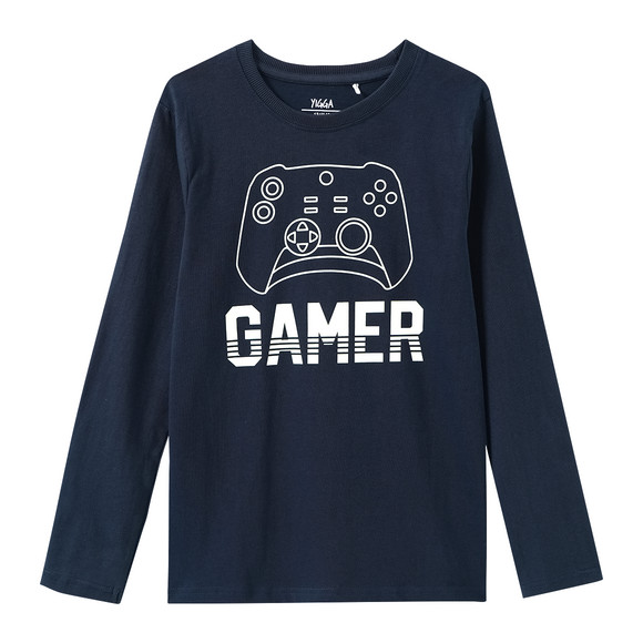 Jungen Schlafanzug mit leuchtendem Print