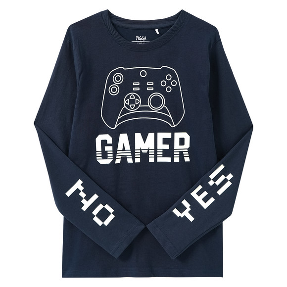 Jungen Schlafanzug mit leuchtendem Print