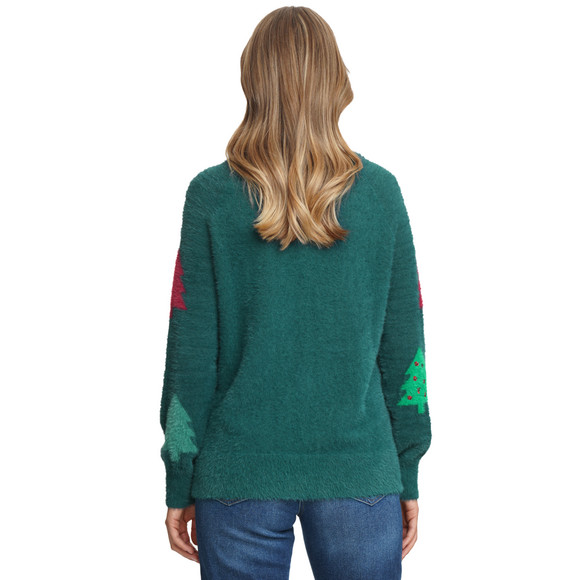 Dames kersttrui gemaakt van verengaren