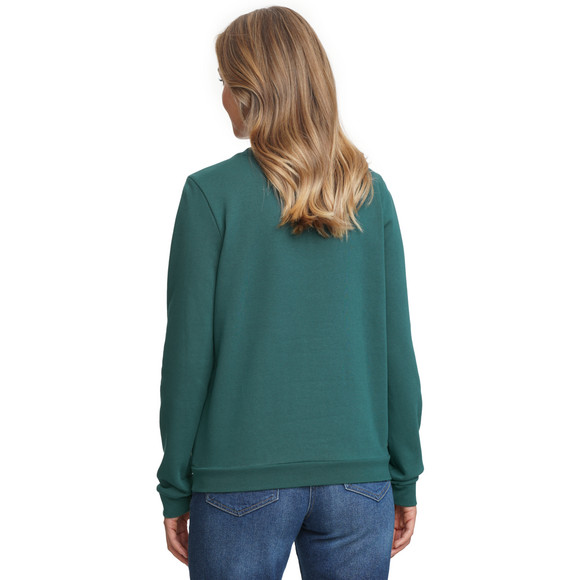 Dames kersttrui met print