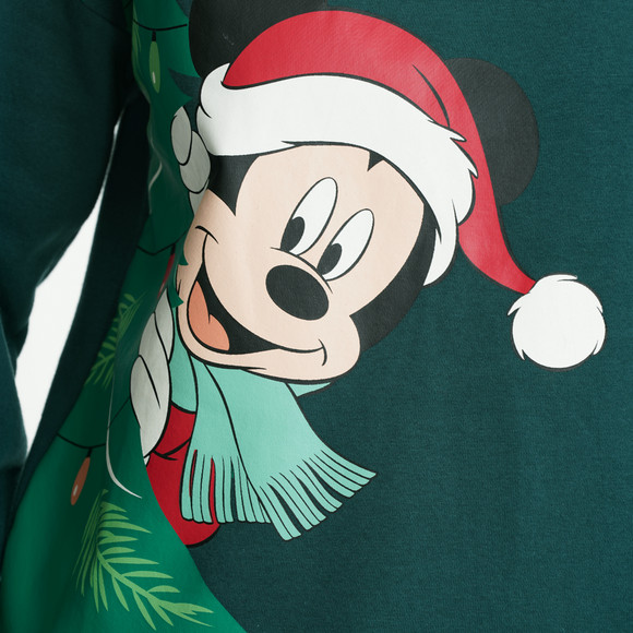 Micky Maus Weihnachtssweatshirt mit Print