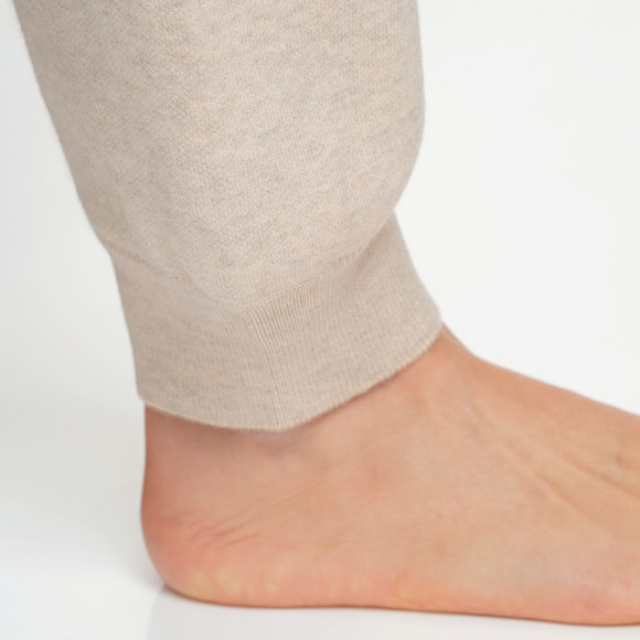 Damen Loungewear-Strickhose in Uni