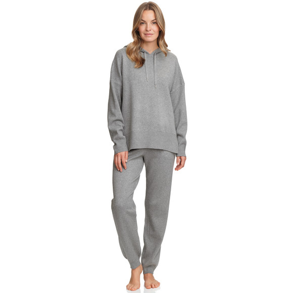 Damen Loungewear-Strickhose in Uni