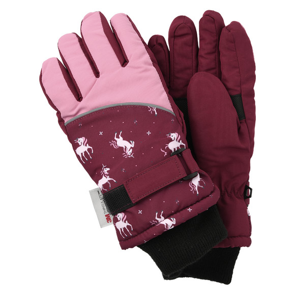 Meisjeshandschoenen met eenhoornmotieven