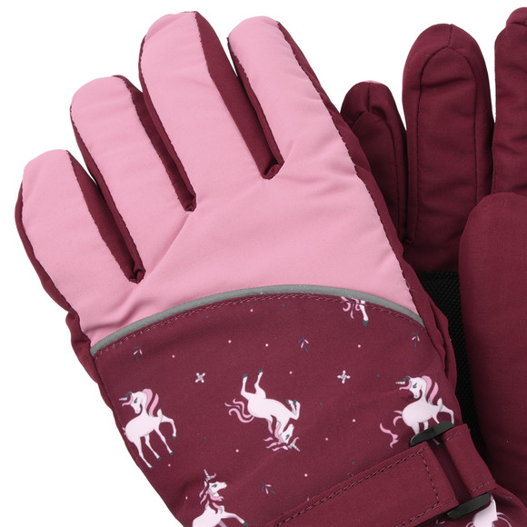 Meisjeshandschoenen met eenhoornmotieven