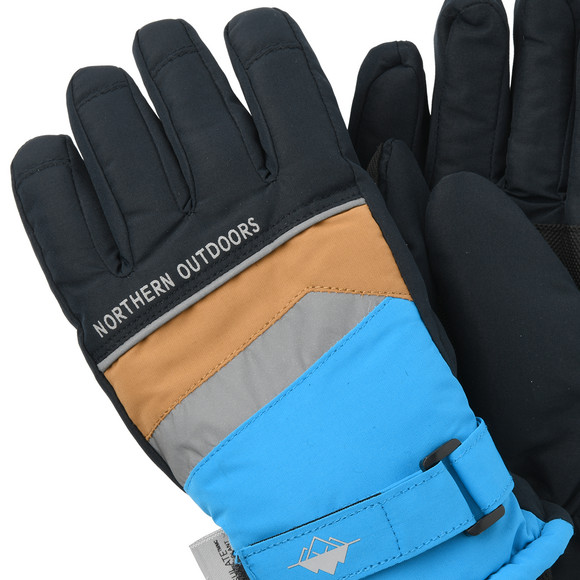 Jungen Handschuhe mit Farbteiler