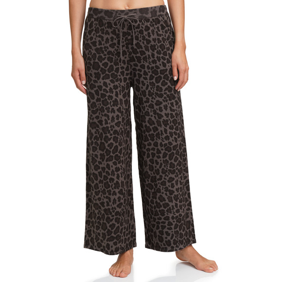 Damen Loungewear-Hose im Leo-Look
