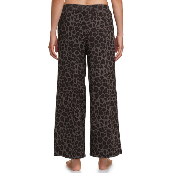 Damen Loungewear-Hose im Leo-Look