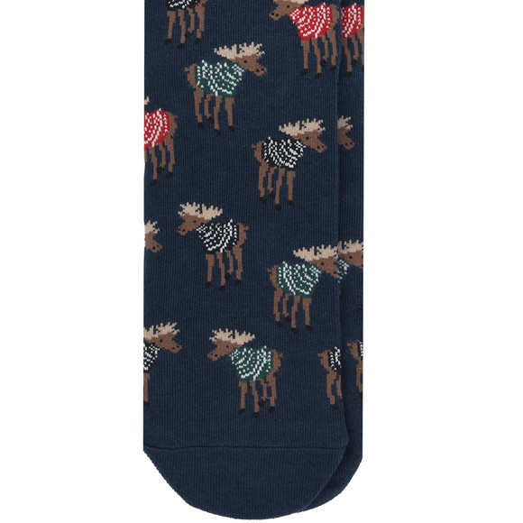 1 Paar Herren Socken mit Allover-Muster