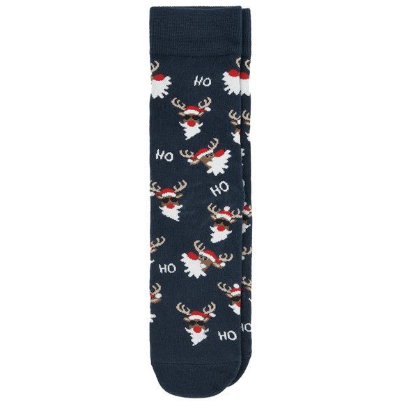 1 paar Sokken Heren met all-over patroon