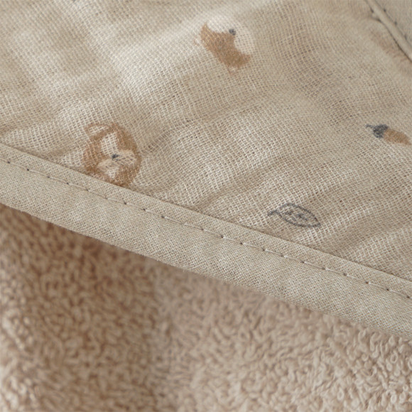 Kapuzentuch mit Musselin