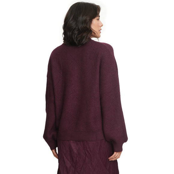 Gebreide trui met pailletten Dames