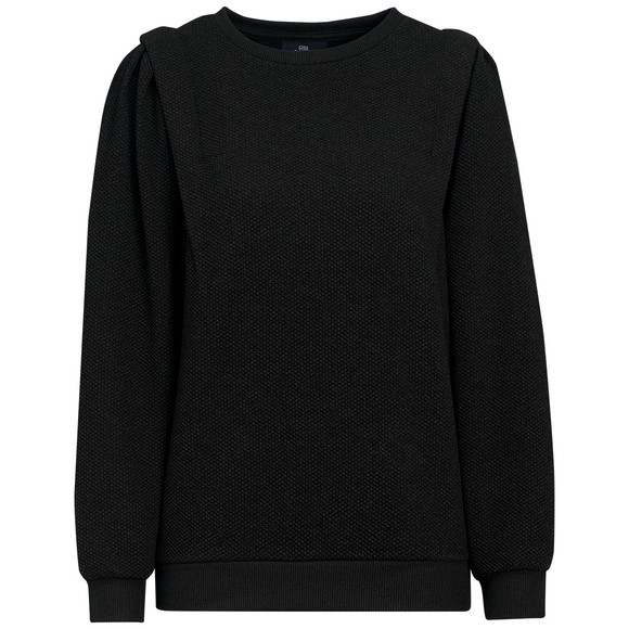 Damen Sweatshirt mit Effektgarn