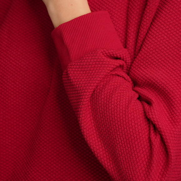 Damen Sweatshirt mit Effektgarn