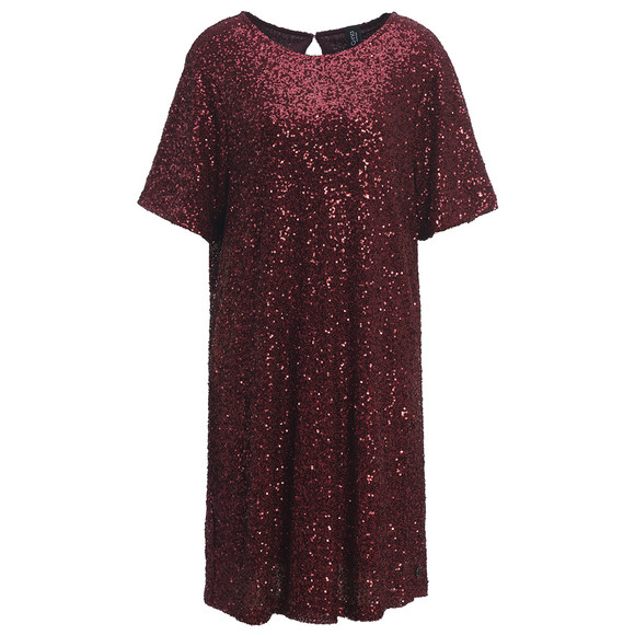 Damen Kleid mit glitzernden Pailletten