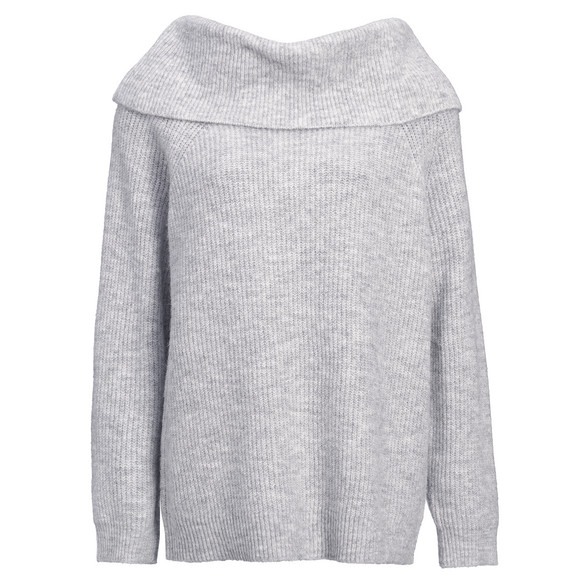 Damen Strickpullover in Rippstrick