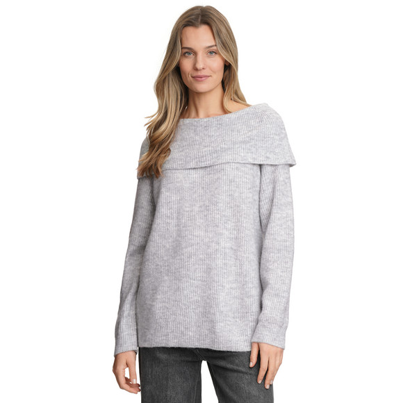Damen Strickpullover in Rippstrick