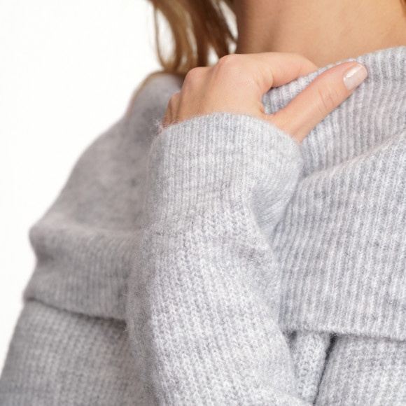 Damen Strickpullover in Rippstrick