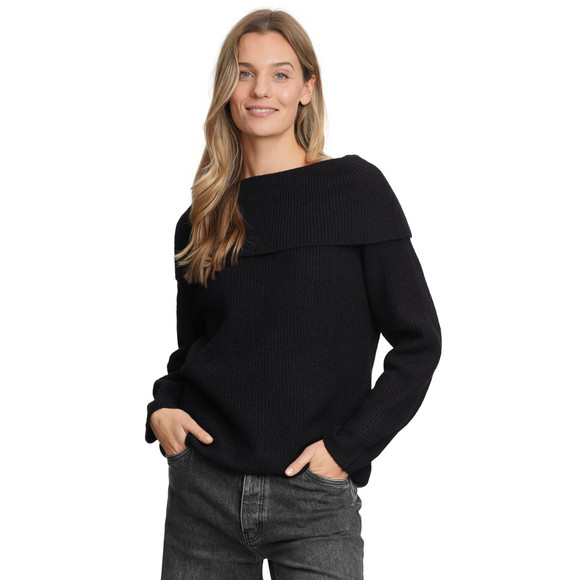 Damen Strickpullover in Rippstrick