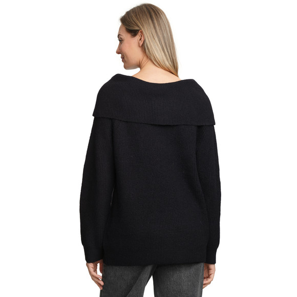 Damen Strickpullover in Rippstrick
