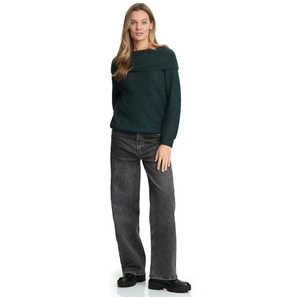 Damen Strickpullover in Rippstrick