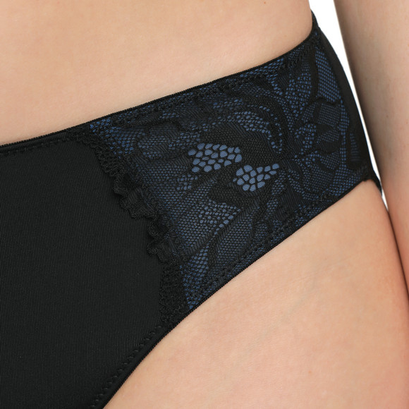 Damen Slip mit floraler Spitze