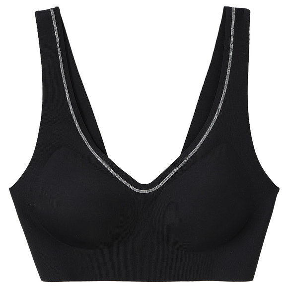 Damen Seamless-Bustier mit Effektgarn