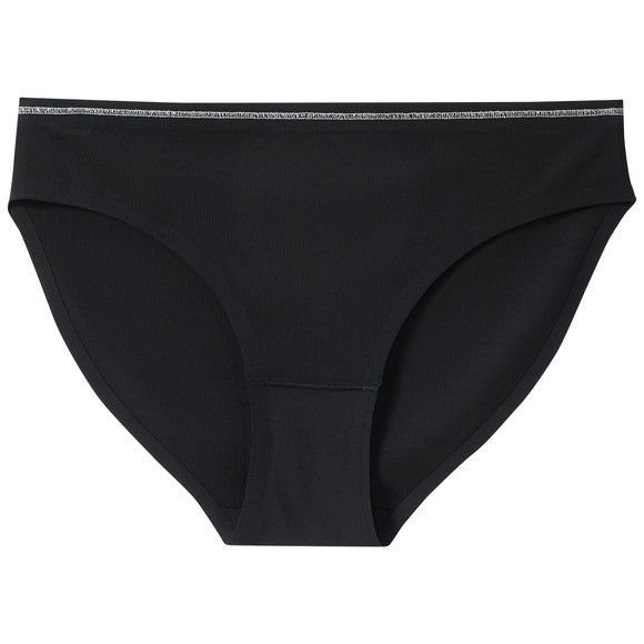 Dames' naadloze slip met effectgaren