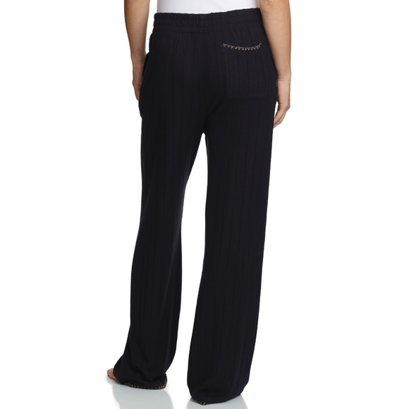 Dames pyjamabroek met geribbelde structuur