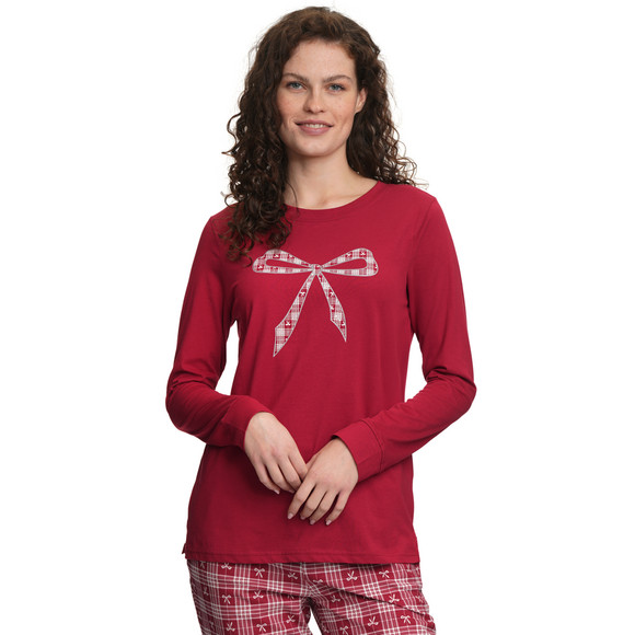 Damespyjama in kerstsfeer