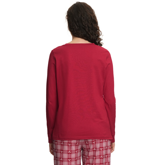 Damespyjama in kerstsfeer