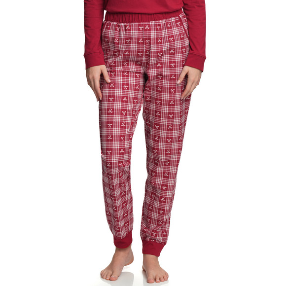 Damespyjama in kerstsfeer