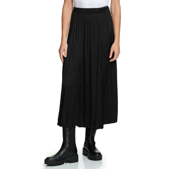 Damesrok met geplooide structuur